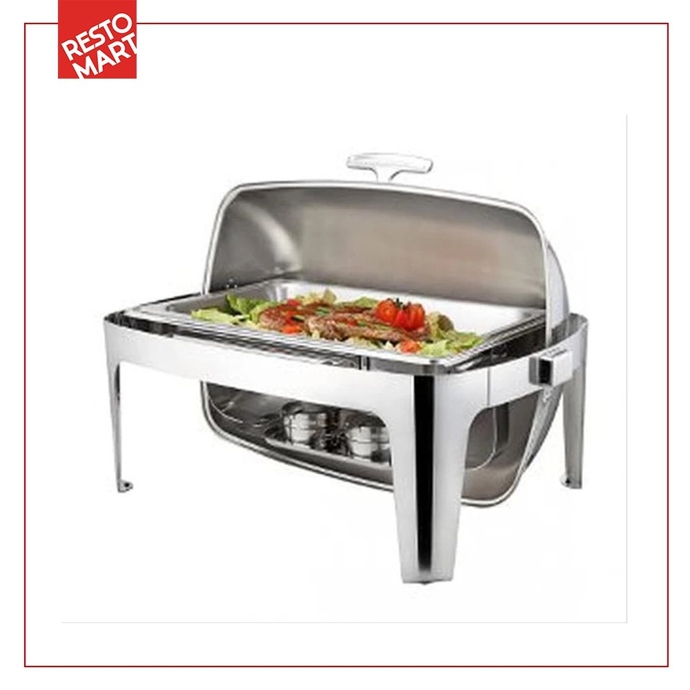 Chafer Roll Top Rectangular 8.5 Liter X32129V All S/S SUNNEX Stainless Steel (2015078) (F0)