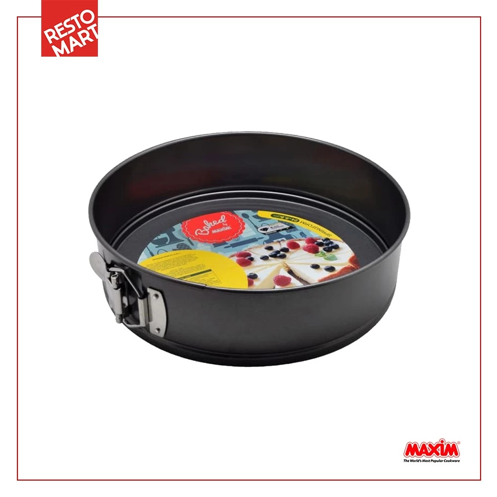 Cetakan Roti / Loyang Roti / Spring Form 23 cm MAXIM Carbon Steel (1221252)(F0)