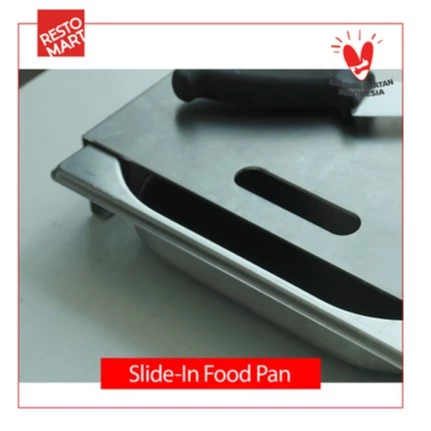 Talenan / Chopping Board Stainless Steel 33 x 27 x 5 cm RESTOMART Stainless Steel (2018150)(F0) - Image 4