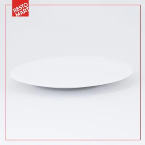 Piring Makan Keramik 30.5 cm / Rimmed Oval Plate 12" AQUILA Keramik (2071056) (F0)
