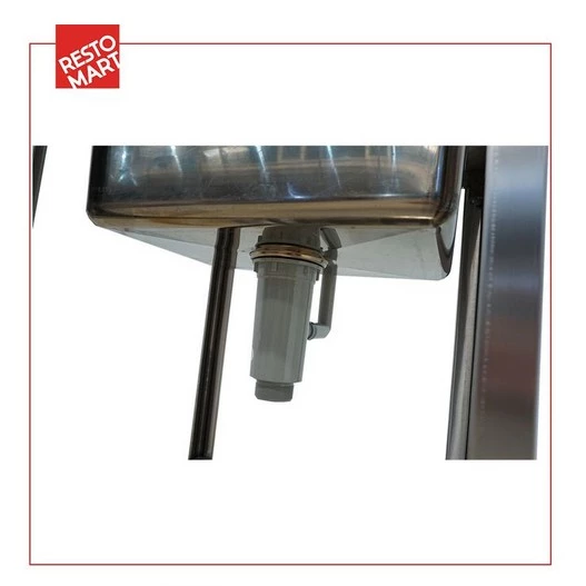 Kitchen Sink / Bak Cuci Piring Stainless / Single Sink / Sink W/O SB 6-50 RESTOMART Stainless Steel (0342205) (F0) - Image 2