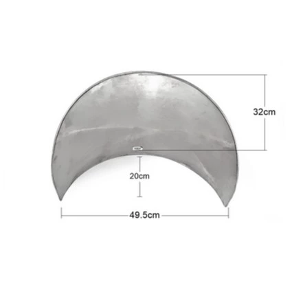 Portable Splash Guard RESTOMART Stainless Steel (2784004)(F0) - Image 2