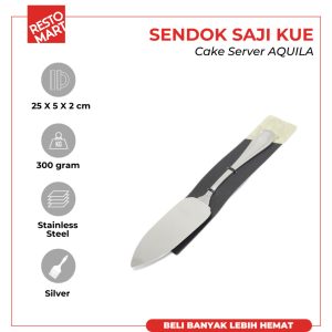 Sendok Saji Kue / Caser (Cake Server) AQUILA Stainless 304 (2111107) (F0)
