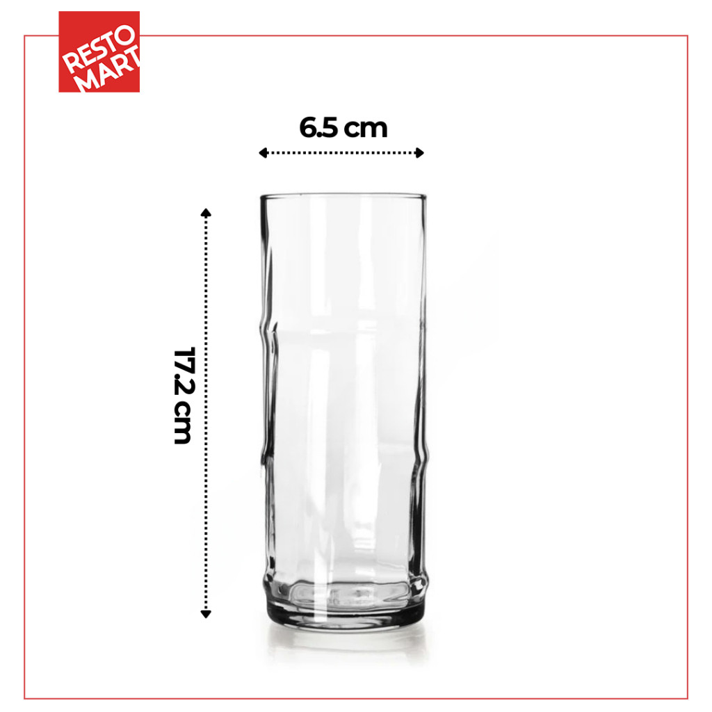 Glass Hurricanes Cooler / Gelas Hurricanes Cooler 16 oz LIBBEY Kaca (2063132) (F2) - Image 3