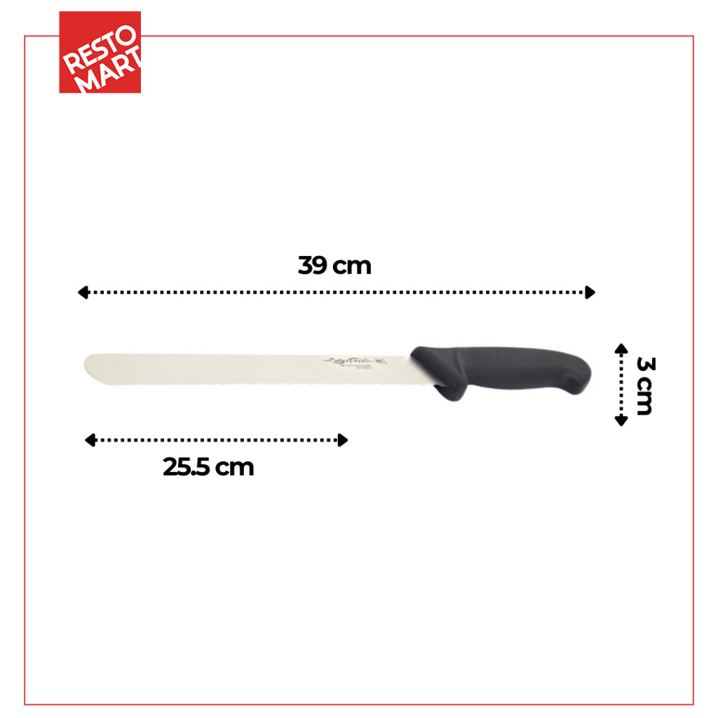 Roaster Slicer Knife 10" / Pisau Dapur / Pisau Daging 25.4 cm CUTLERY PRO KB 2266 250S BK101 (1511671) (F4) - Image 2