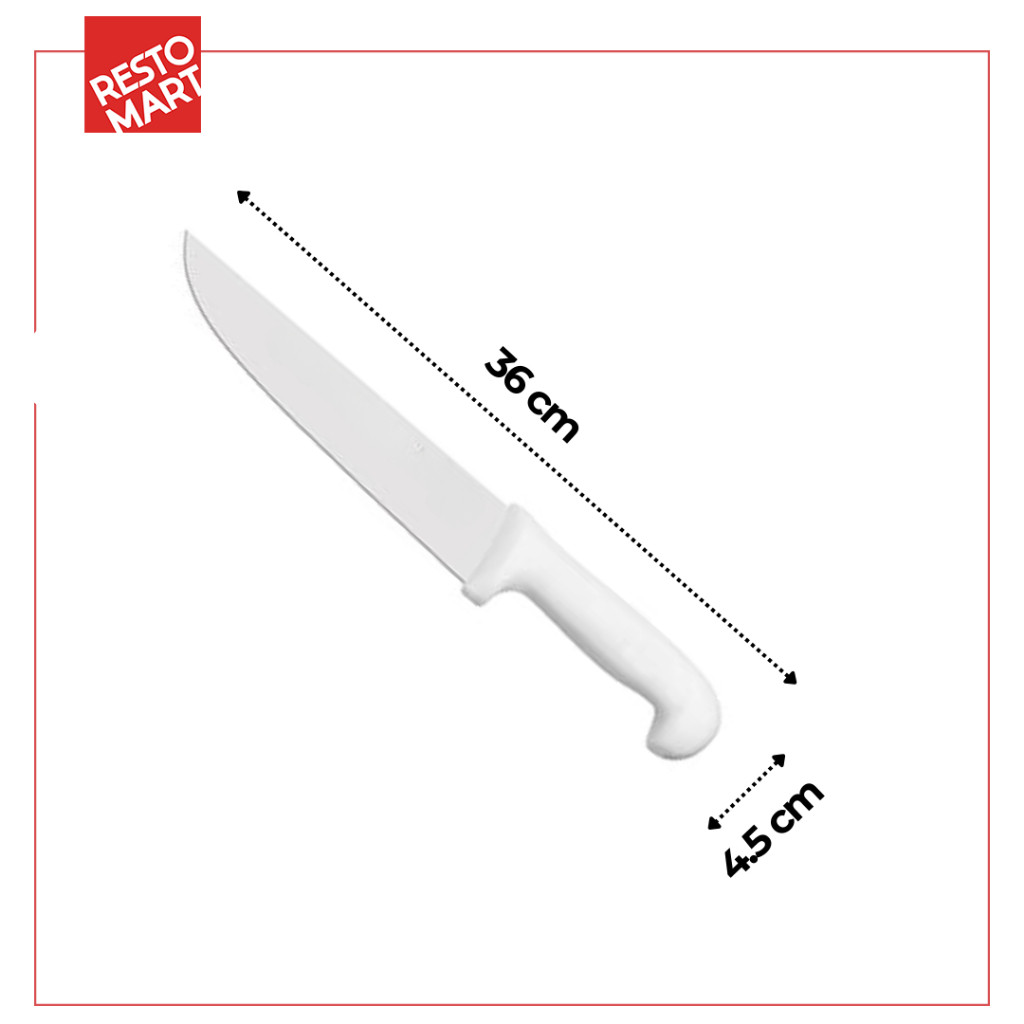 Pisau Daging / Pisau Dapur 25.4 cm / Butcher Knife 10" Professional TRAMONTINA Stainless Steel (1511558) (F8) - Image 2