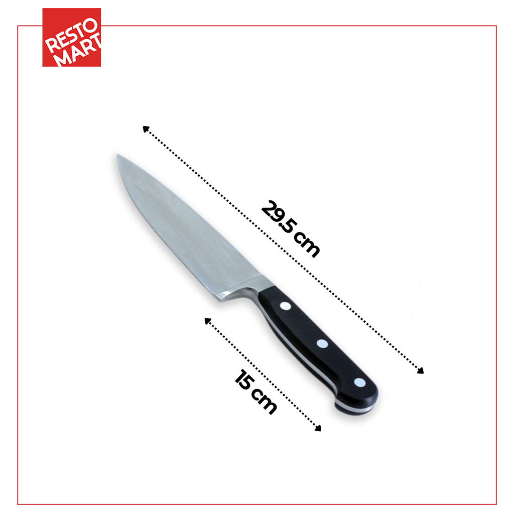 Pisau Chef / Pisau Dapur 20.32 cm / Chefs Knife Century 8" TRAMONTINA (1511555) (F8) - Image 2