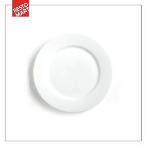 Piring Makan Keramik 30.5 cm / Rimmed Flat Plate 12" AQUILA Keramik (2071065) (F1)