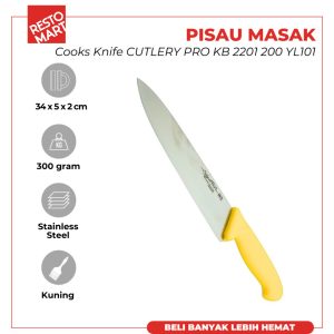 Cooks Knife / Pisau Masak CUTLERY PRO KB 2201 200 YL101 (1511684) (F7)