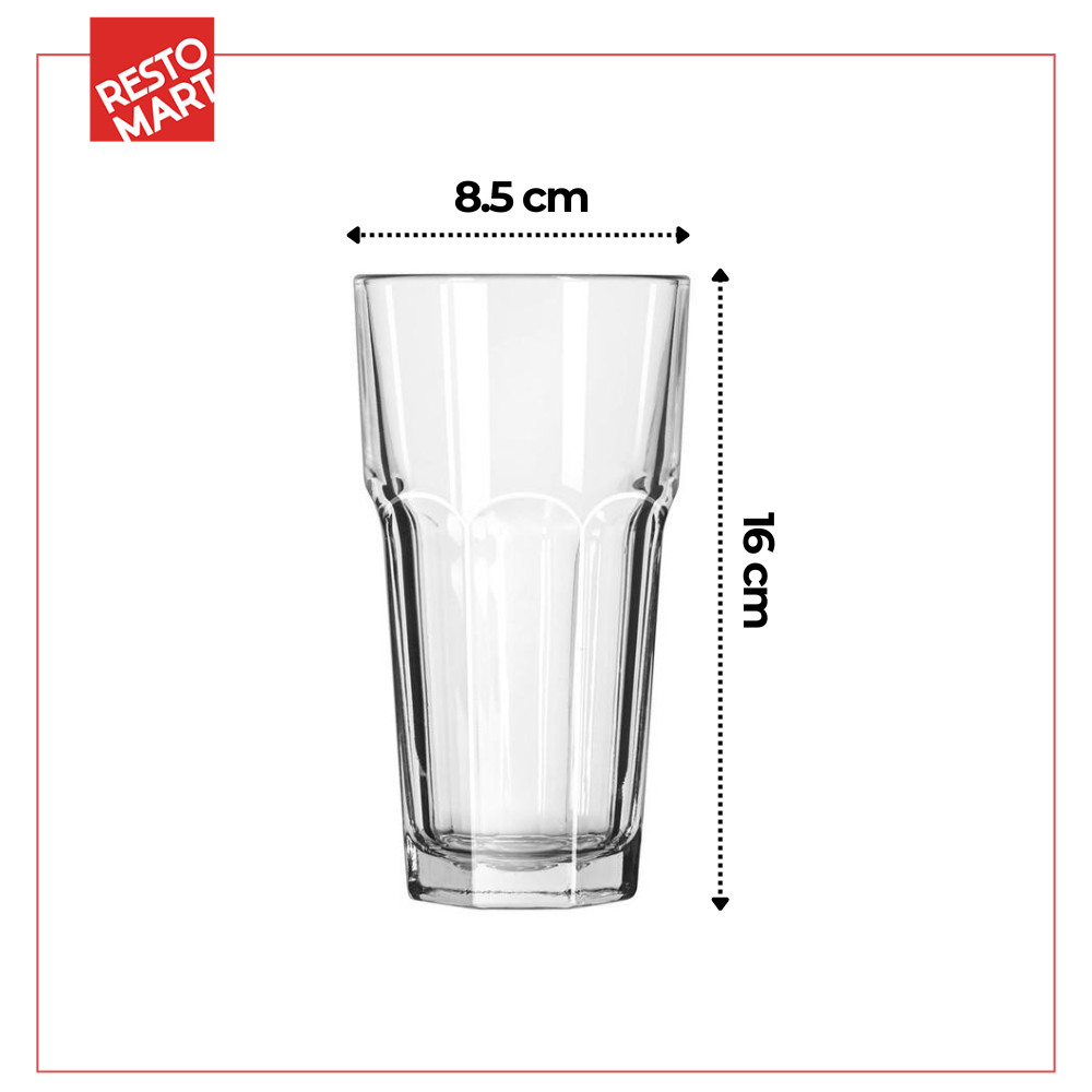 Glass Cooler / Gelas Cooler 16 oz LIBBEY Kaca (2063052) (F11) - Image 3