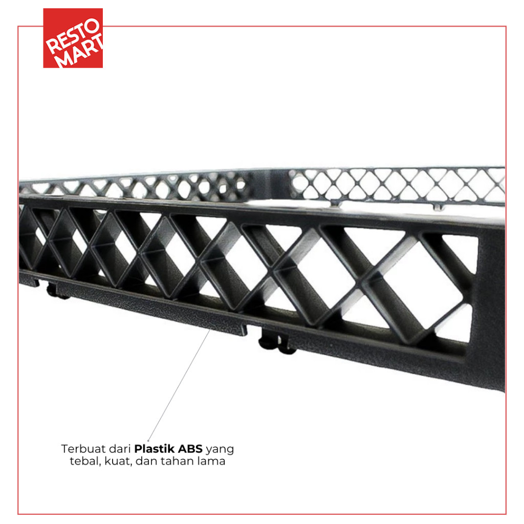 Open Extender Compartment Rack RESTOMART ABS (2835029) (F4) - Image 4