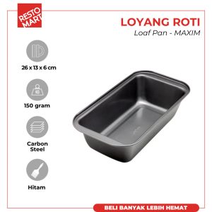 Loyang / Loaf Pan 25 cm MAXIM Carbone Steel (1221251)(F0)