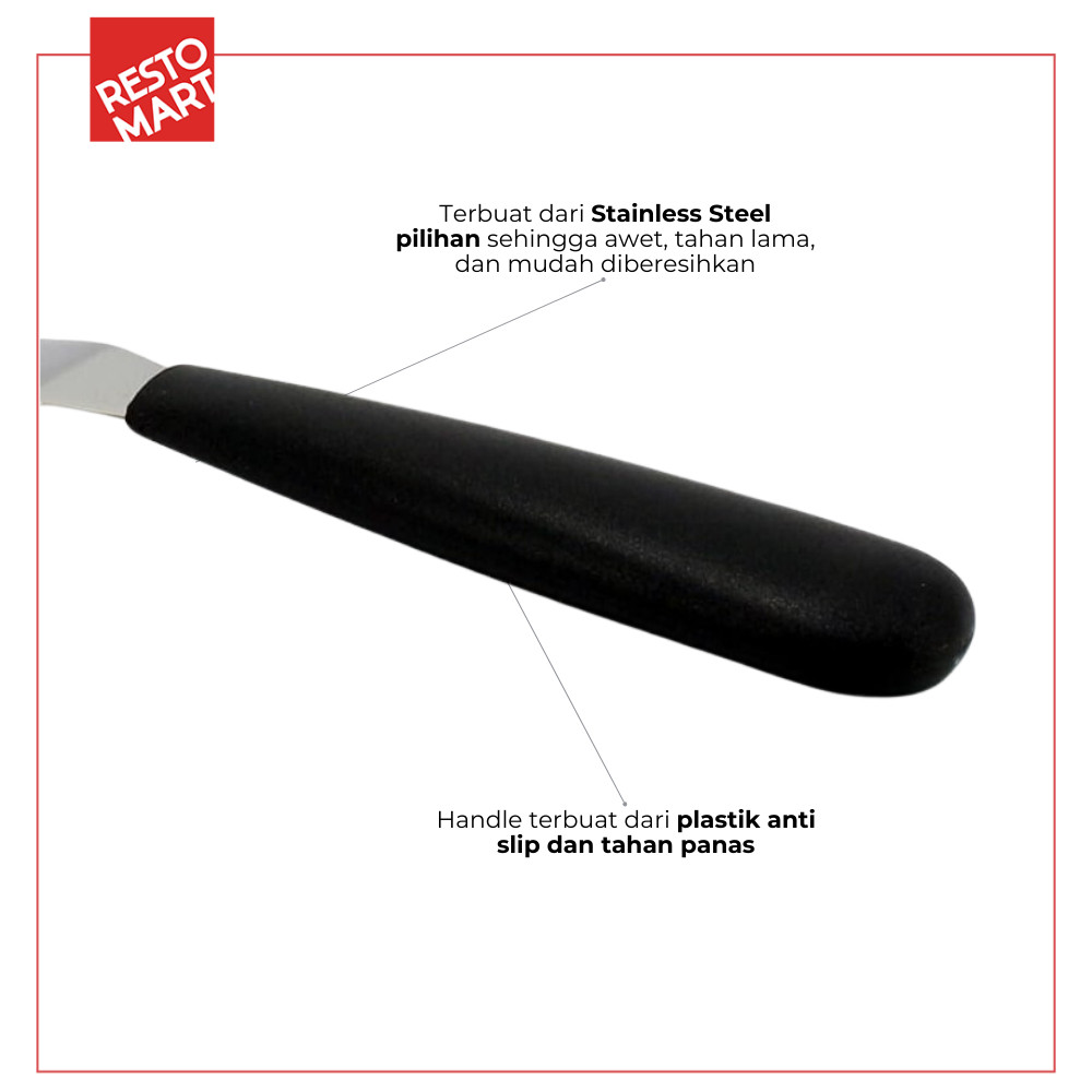 Sutil 25.4 cm/ Bend Spatula Plastic Handle 10" SANNENG Stainless(2716163) (F0) - Image 4