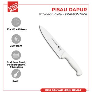 Pisau Daging / Pisau Dapur 25.4 cm / Meat Knife 10" Professional TRAMONTINA (1511567)  (F11)