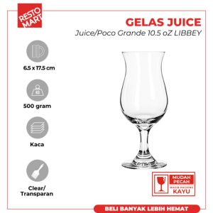 Gelas Juice / Poco Grande 10.5 oz LIBBEY Kaca (2063039)  (F9)