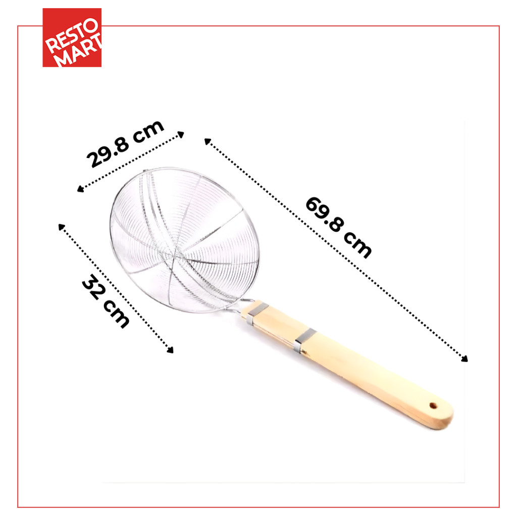Saringan Minyak / Peniris / Wire Skimmer 29.8 cm SUBRON Stainless (2218084)(F1) - Image 2