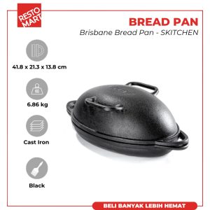 Brisbane Bread Pan / Loyang Sourdough SKITCHEN Cast Iron (2299033)(F2)