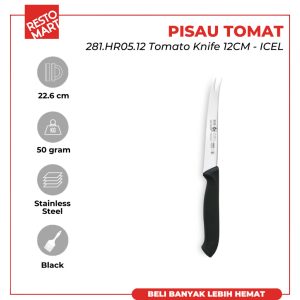 Pisau Tomat 12 cm / Tomato Knife 281.HR05.12 ICEL Stainless Steel (1511494)(F2)