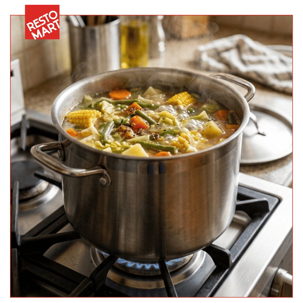 Stock Pot 310 / Panci 30 x 10 cm AQUILA Stainless 304 (2212093) - Image 6