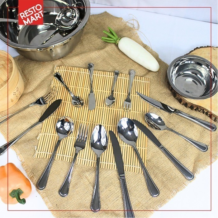 Sendok Dessert / Dessert Spoon AQUILA Stainless Steel (2111120) (F7) - Image 4