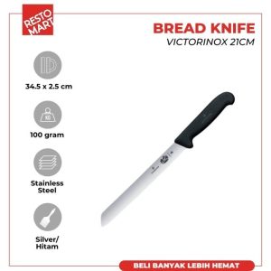 Pisau Roti / Bread Knife 5.2533.21 VICTORINOX Stainless (1516202) (F6)