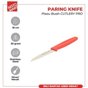 Paring Knife / Pisau Buah CUTLERY PRO KB-06-90YD-RD101 (1511657)(F7)